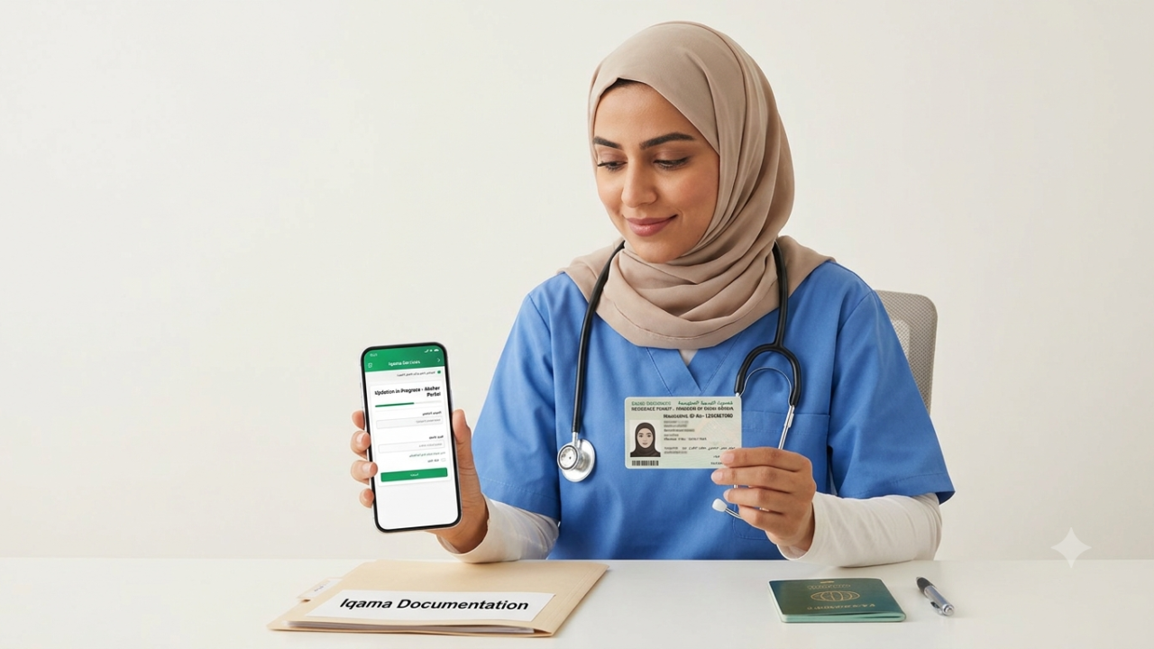 Iqama Updation